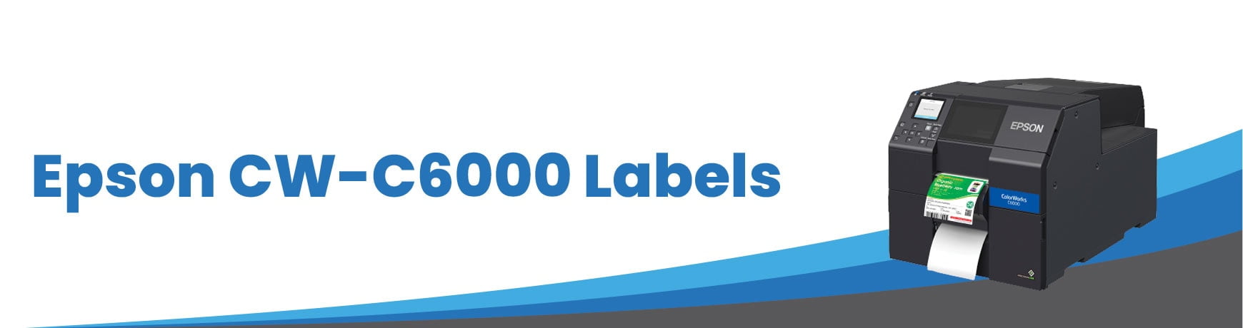 Epson CW-C6000 Labels