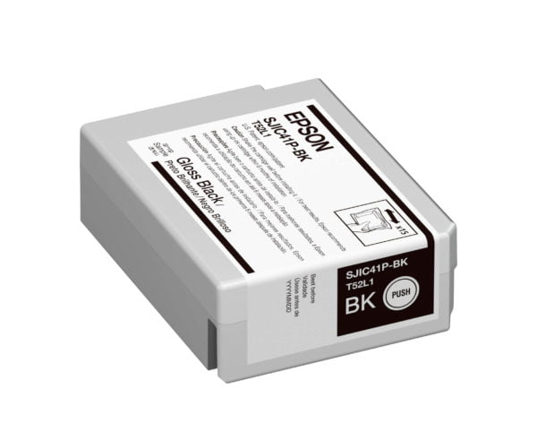 Epson CW-C4000 Gloss Black Ink Cartridge, SJIC41P(BK)