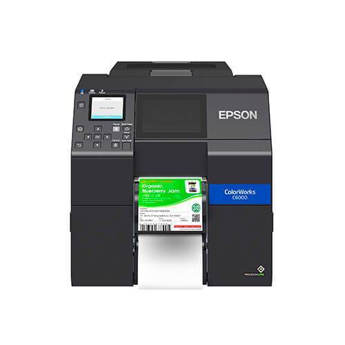 Epson CW-C6000P ColorWorks 4" Label Printer with Peel-and-Present